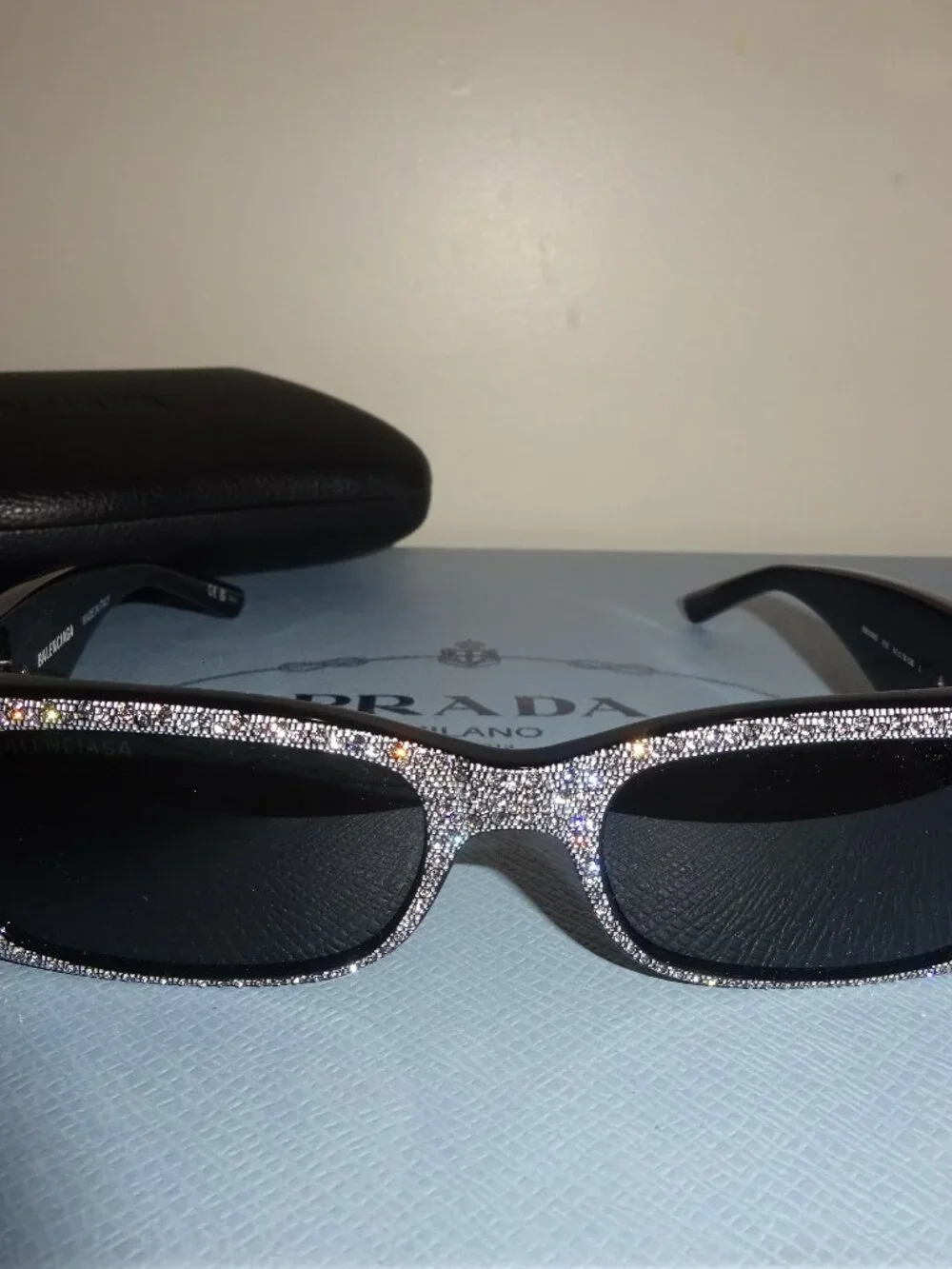 Balenciaga Dynasty 51MM Rectangular Sunglasses